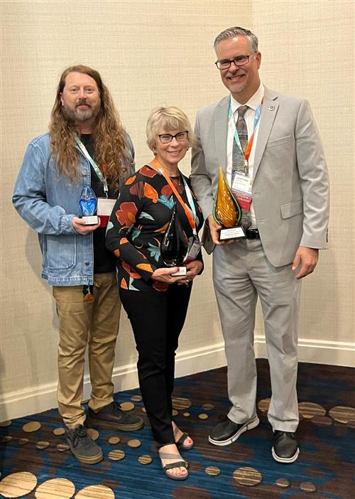 Zachary Thompson, Sue Castleman,  Jonathan Ogle